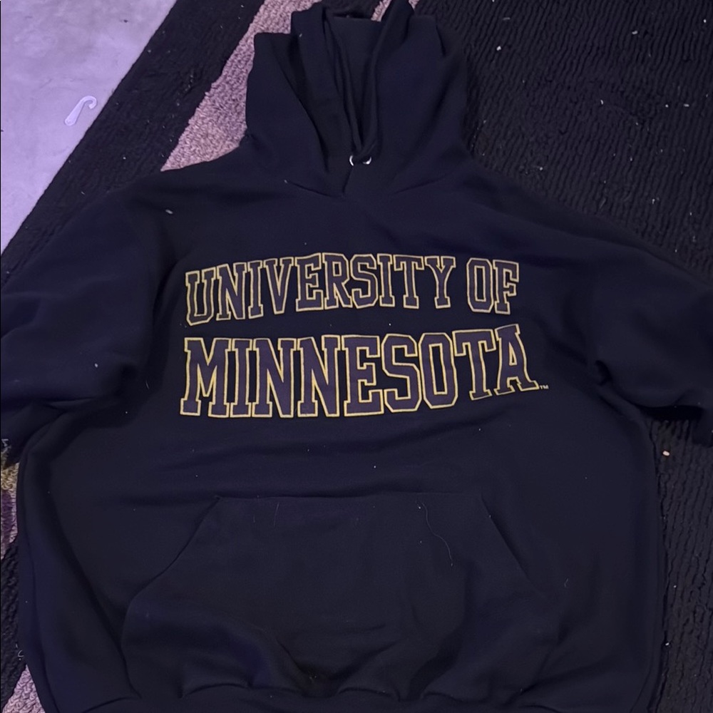 University of Minnesota Black Hoodie